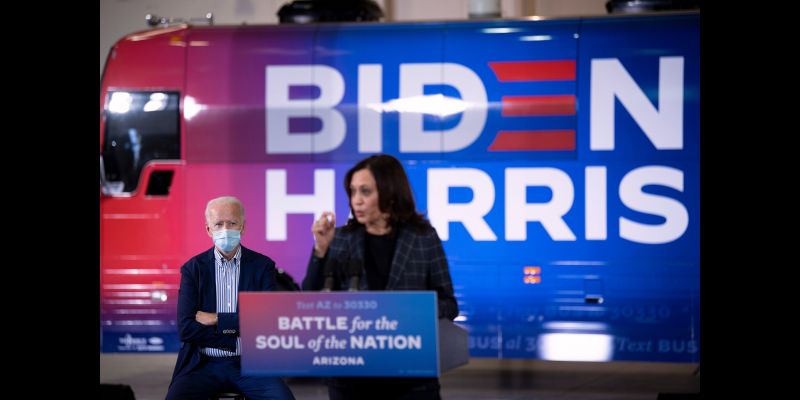 Joe Biden et Kamala Harris lèvent des millions