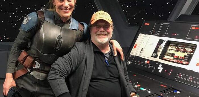 Katee Sackhoff a amené son père fan de science-fiction sur le tournage du Mandalorian.