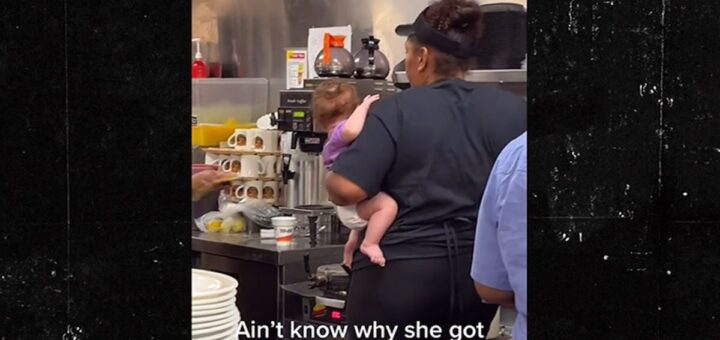 Waffle House dit que Troll a fabriqué une histoire sur un travailleur tenant un bébé comme une arnaque