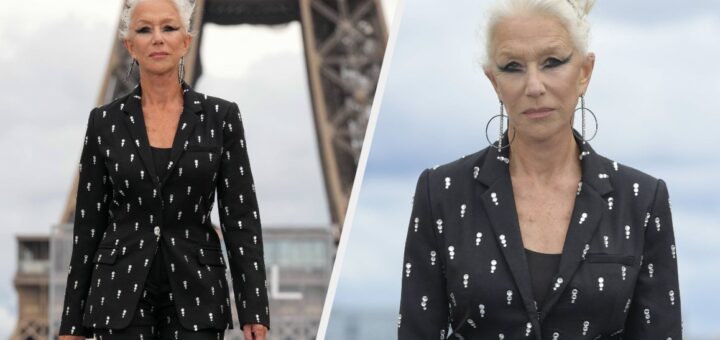 Helen Mirren a l’air incroyable sur ces photos de piste
