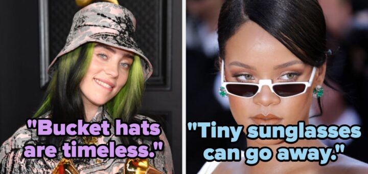 20 tendances de la mode classées de terribles à fabuleuses