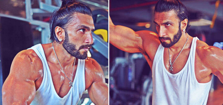 Ranveer Singh affiche son physique déchiré