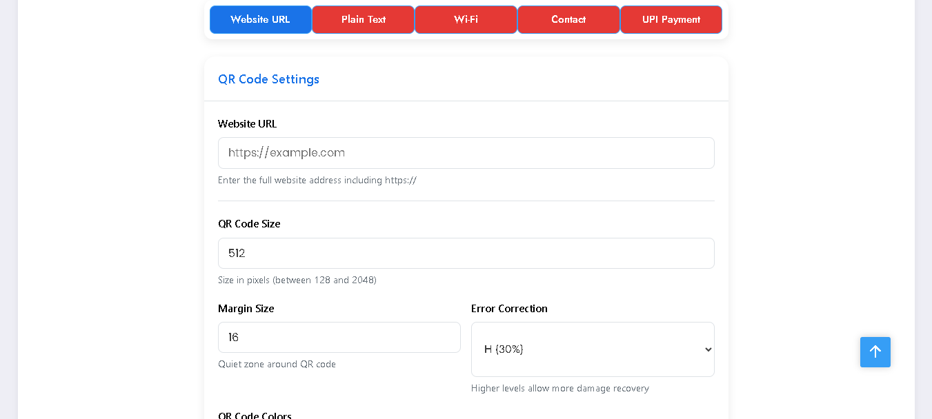 QR Code Generator Online