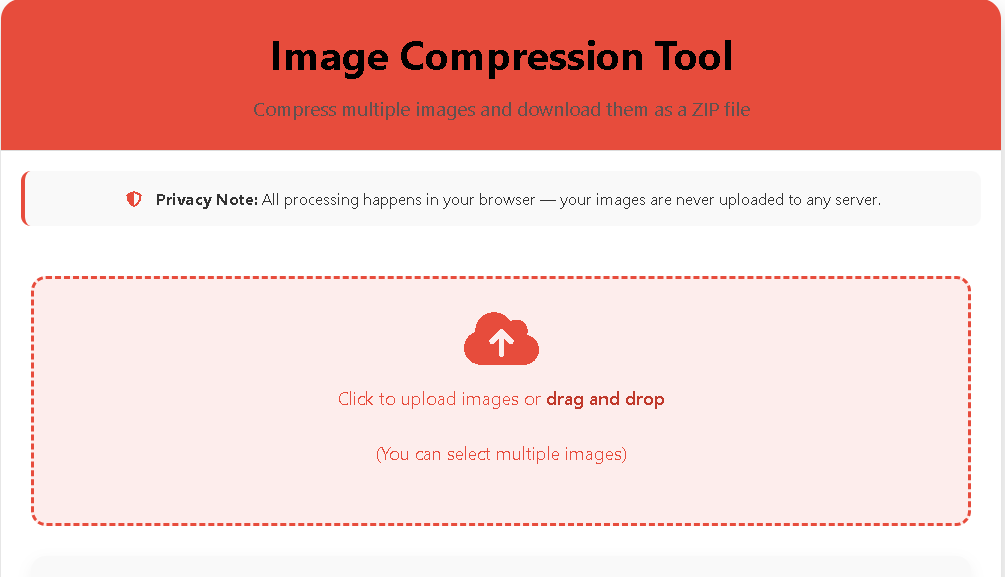 Image Compression Tool